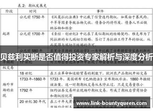 贝兹利买断是否值得投资专家解析与深度分析